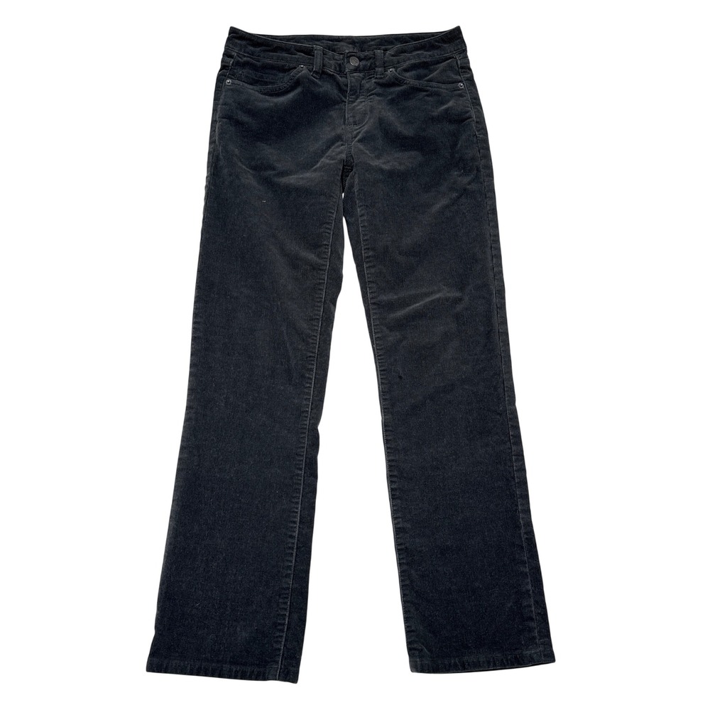 Patagonia Corduroy Pants Womens Size 27 Regular Fit Green Hiking Camping Travel